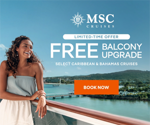 MSC Cruises Upgrades - Special cruise offer